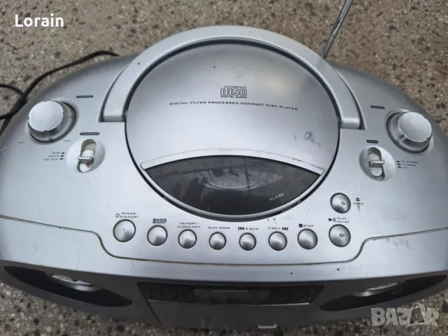 Стерео радиокасетофон,SD плейер"Terris RRC24"