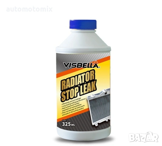 Добавка спиране теч на радиатор 325мл, Visbella - 50338