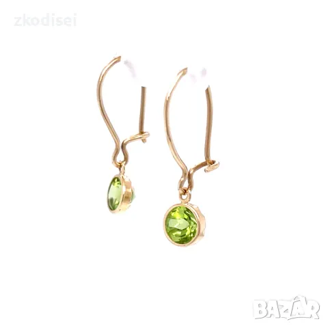 Златни обеци 1,27гр. 14кр. проба:585 модел:31969-1, снимка 2 - Обеци - 50343708