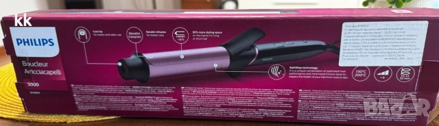 Маша за къдрици PHILIPS, снимка 7 - Маши за коса - 54348061