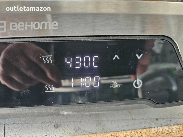 Електрическа фурна за пица температура 100-430°C,, снимка 2 - Печки, фурни - 53158951