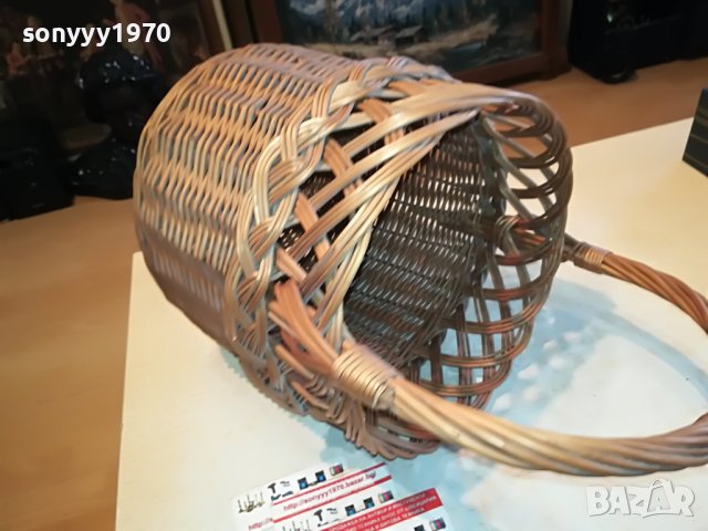 ПЛЕТЕНА КОШНИЦА ОТ ГЕРМАНИЯ 1504231919, снимка 2 - Антикварни и старинни предмети - 40377324