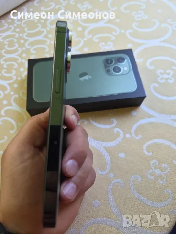 КАПАРИРАН! iPhone 13 Pro 128GB Alpine Green , снимка 6 - Apple iPhone - 55721205