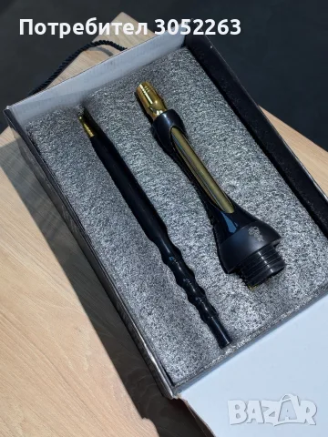 ALPHA HOOKAH MODEL S BLACK MATTE, снимка 2 - Наргилета - 56533709