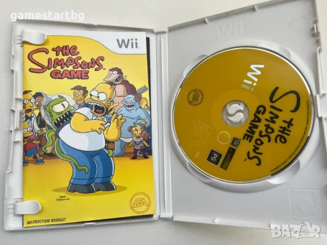 The Simpsons Game за Wii, снимка 3 - Игри за Nintendo - 49339651
