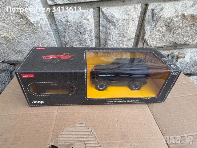 Jeep Wrangler с дистанционно, снимка 2 - Електрически играчки - 56247752