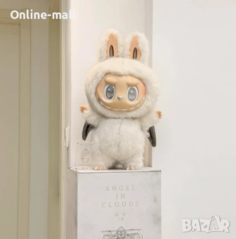 Голямо Лабубу Zimomo Angel Limited Edition, 38см Лабубу Зимомо, снимка 4 - Плюшени играчки - 51114156