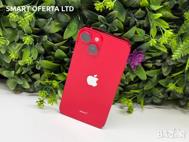 ! ПрОмОцИя! iPhone 14 128GB 100% батерия RED Гаранция 27882, снимка 2 - Apple iPhone - 54259262