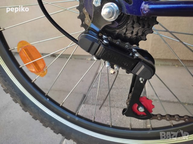 Продавам колела внос от Германия юношески велосипед TUNDRA KX400 24 цола SHIMANO TOURNEY, снимка 4 - Велосипеди - 36794703