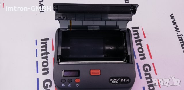 Мобилен принтер Urovo K416 - без батерия, снимка 7 - Принтери, копири, скенери - 37092323