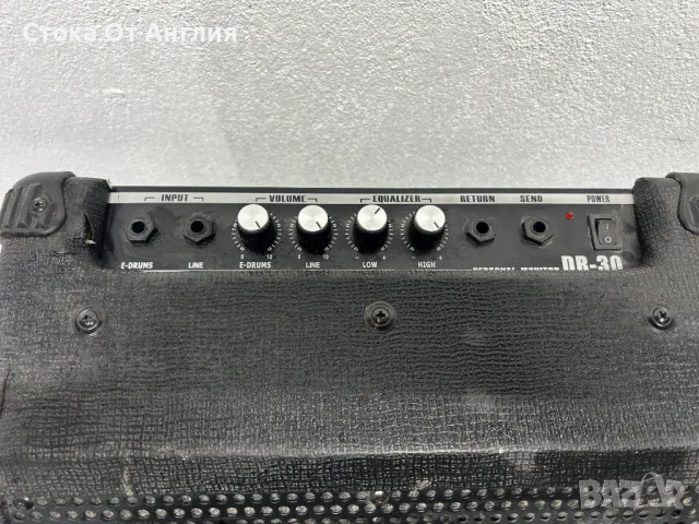Усилвател за барабани - SubZero DR-30, снимка 2 - Ресийвъри, усилватели, смесителни пултове - 49791449