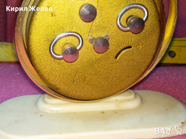 SLAVA MADE in USSR СЛАВА ГЛОБУС Стар РЯДЪК КОЛЕКЦИОНЕРСКИ РУСКИ БУДИЛНИК МЕХ. ЧАСОВНИК СССР 40894, снимка 16 - Антикварни и старинни предмети - 44545314