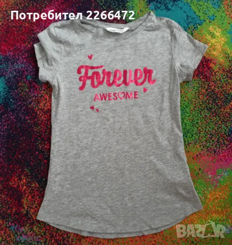 Лот детски блузи с къс ръкав, снимка 2 - Детски тениски и потници - 47361930