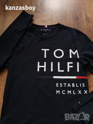 Tommy Hilfiger - страхотна мъжка блуза КАТО НОВА С, снимка 2 - Блузи - 56093811
