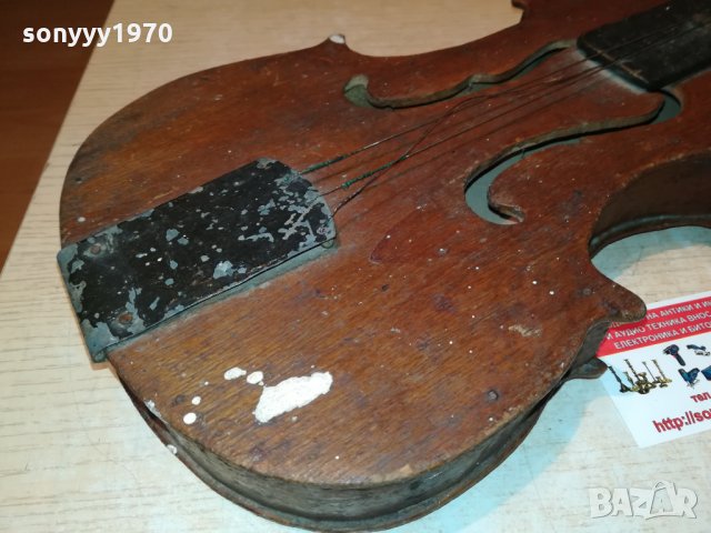 ПОРЪЧАНА-цигулка антика за стена в заведение 1809212103, снимка 8 - Антикварни и старинни предмети - 34177381