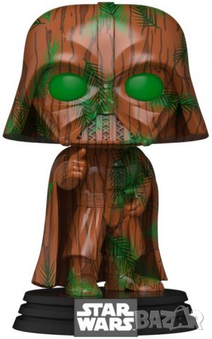 Фигура Funko POP! Movies: Star Wars - Darth Vader (Art Series) (Endor) (Special Edition) #517, снимка 2 - Фигурки - 39567241