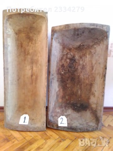 Стари дървени корита,,НОЩВА" 3 броя., снимка 6 - Други ценни предмети - 35467131