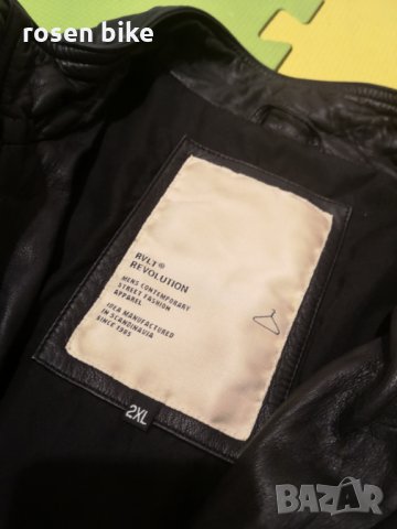 ''Revolution Rvlt''оригинално кожено яке Л размер, снимка 3 - Якета - 30649491