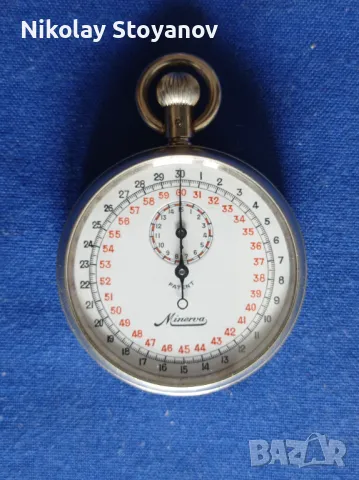 Хронометър Minerva, снимка 2 - Мъжки - 50390712