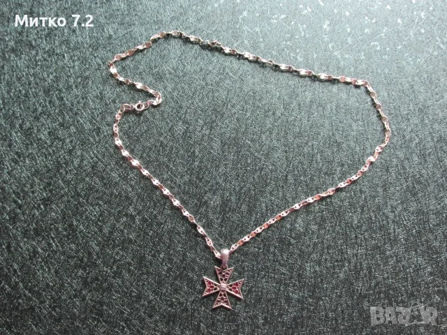 сребърен медальон - 13, снимка 4 - Колиета, медальони, синджири - 56144038