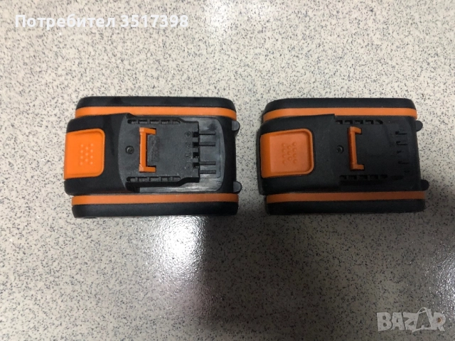 Батерия Worx 20V -2ah , снимка 4 - Оригинални батерии - 52898358