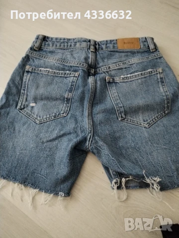 Дамски дънков къс панталон! , снимка 2 - Рокли - 50907410