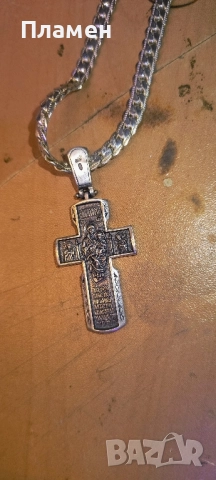 Сребърният синджир е с медальон или кръст, снимка 17 - Колиета, медальони, синджири - 51937837