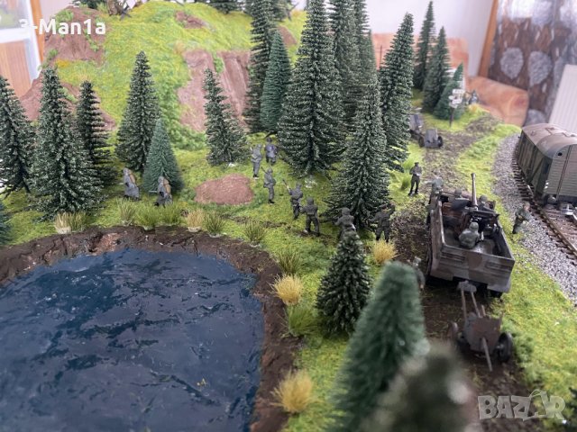 Диорама 1:72 Битка (сцена) - МАКЕТ