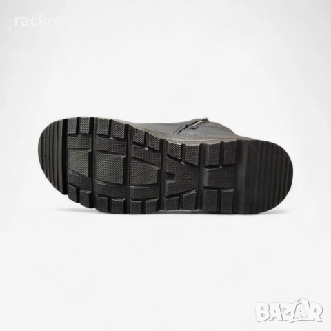 Дамски боти с топла, вата връзки и цип в черен цвят модел: B1103-1 black, снимка 4 - Дамски боти - 52876560