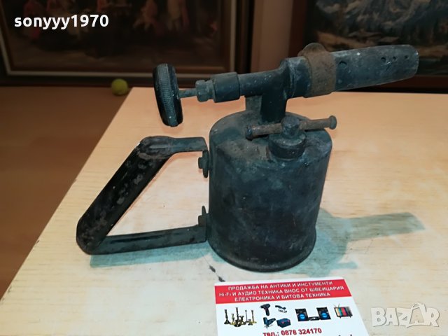 антик-колекционерска малка лампа от франция 2508211222, снимка 8 - Антикварни и старинни предмети - 33917399