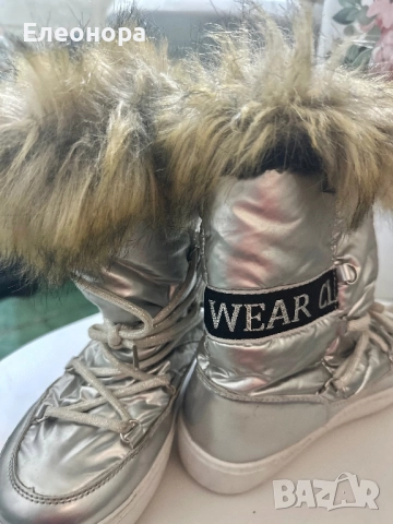 Страхотни ботушки обувани 1 път , снимка 3 - Дамски апрески - 52565751