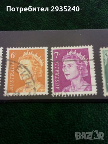 Кралица Елизабет Втора -пощенски марки Австралия, снимка 2 - Филателия - 37947279