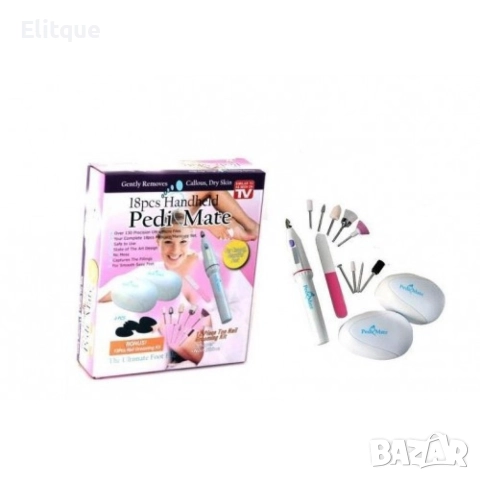 Комплект за домашен маникюр и педикюр Pedi Mate, снимка 10 - Други - 52878625