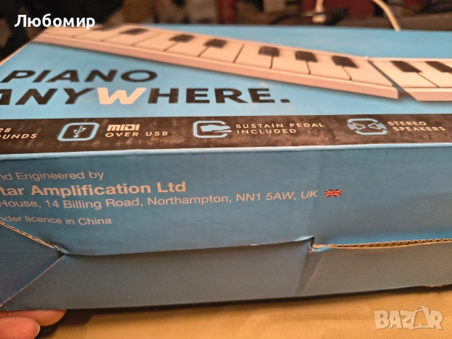 Carry-On Folding Piano 49 Touch Дигитално Stage пиано White , снимка 9 - Пиана - 53040716