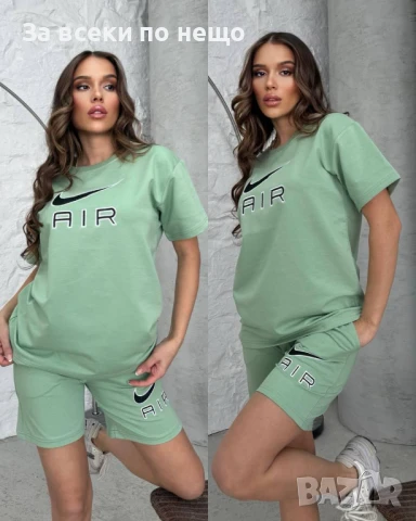 Nike Air Дамски Летен Спортен Комплект🔝Дамски Спортен Екип Найк Еър - 6 Цвята Код A711, снимка 5 - Комплекти - 50945707