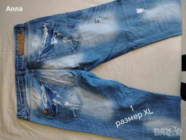 Мъжки дънки L и XL размер, снимка 2 - Панталони - 54323401
