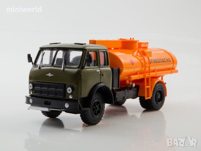 МАЗ 506 АЦ-8-500А цистерна - мащаб 1:43 на Наши Грузовики моделът е нов в кутия, снимка 3 - Колекции - 42698855
