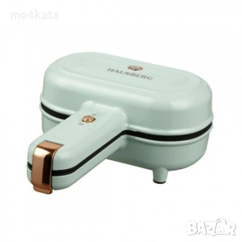 Баничарка Hausberg HB-3564 | Незалепващо покритие | Отваряне 180° | 650W, снимка 2 - Съдове за готвене - 54211394