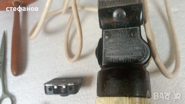 Ретро професионална машинка за подстригване, COMET 11/2711 GERMANY, снимка 4 - Антикварни и старинни предмети - 52375222