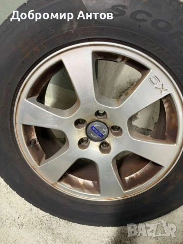 Оригинални Джанти Волво/Volvo xc60/xc70 5x108 17 цола 4 броя, снимка 3 - Гуми и джанти - 53945846
