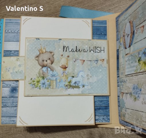 Бебешко  албумче за снимки, снимка 2 - Ръчно изработени сувенири - 39398017