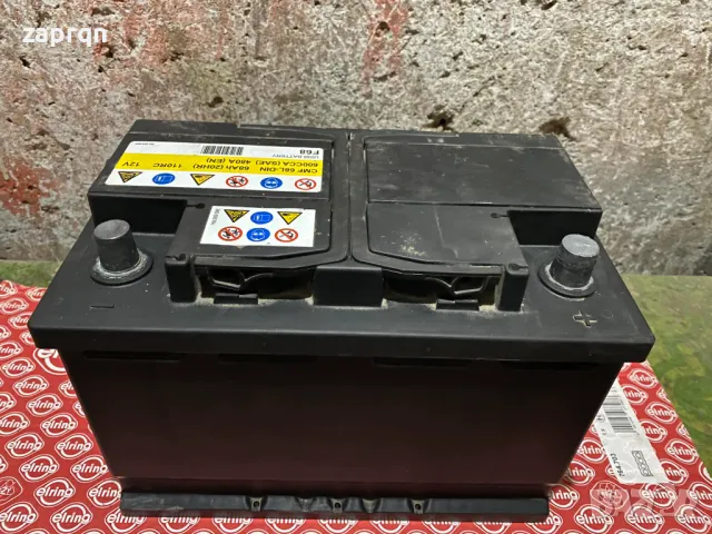 Почти чисто нов акумулатор 68 амп/ч 480 А с гаранция