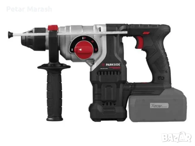 PARKSIDE PERFORMANCE 20 V Акумулаторен комбиниран перфоратор , снимка 5 - Перфоратори - 49576037