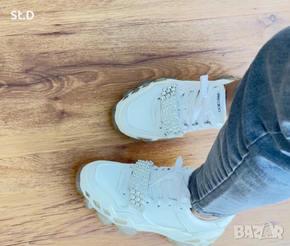 Оригинални Jimmy Choo Diamond, снимка 6 - Маратонки - 52078238