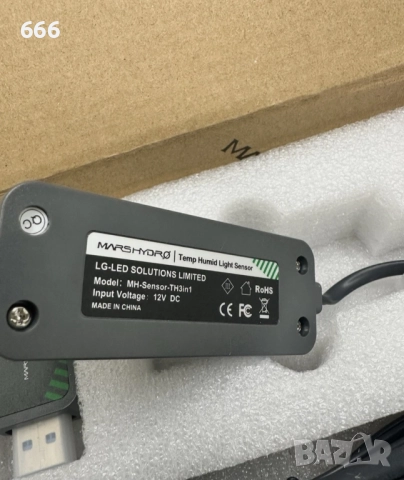 MARS HYDRO ICONNECT SMART КОНТРОЛЕР И СЕНЗОР ЗА ТЕМПЕРАТУРА И ВЛАЖНОСТ, снимка 2 - Друга електроника - 52896643