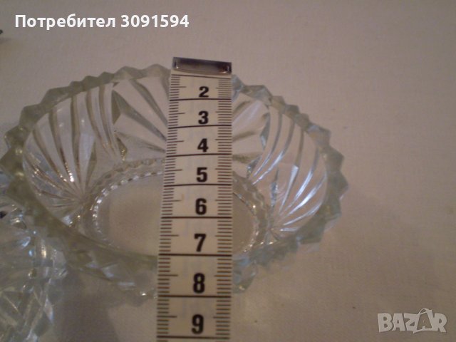 1930 г  Стара стъклена бонбониера - кутия за бижута, снимка 8 - Антикварни и старинни предмети - 36804358