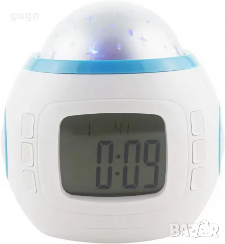 будилник със прожекционна лампа, снимка 1