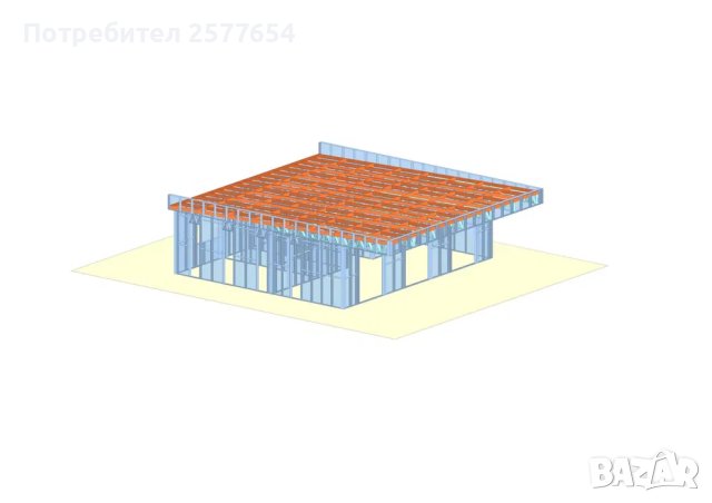 Къща,Бунгало,Преместваема къща,Сглобяеми къщи,Модулни,Жилищни-80м², снимка 1