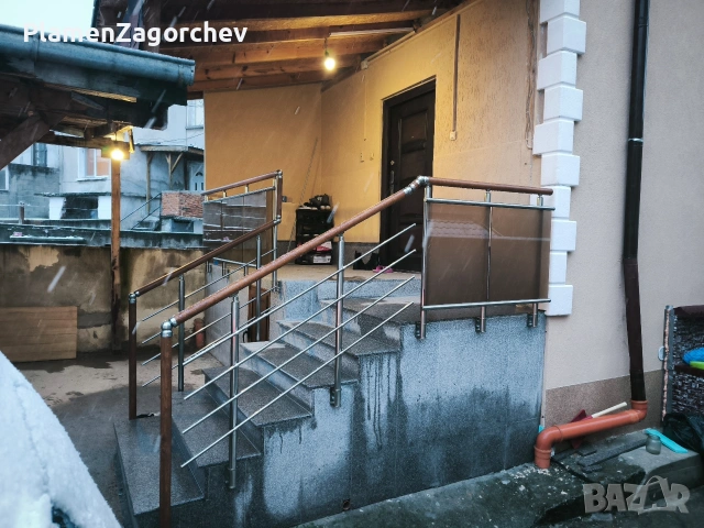 Алуминиеви парапети - изработка и монтаж 