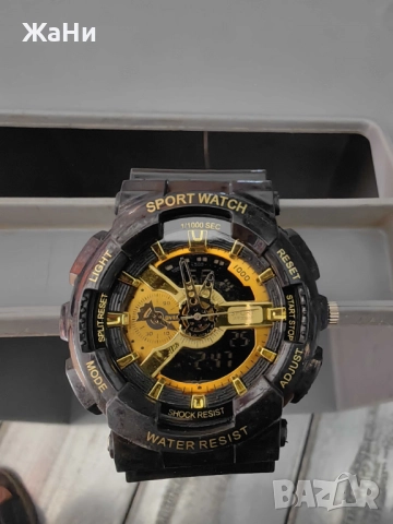 Мъжки мултифункционален часовник - Спортен, водоустойчив и удароустойчив, снимка 2 - Водоустойчиви - 52160754